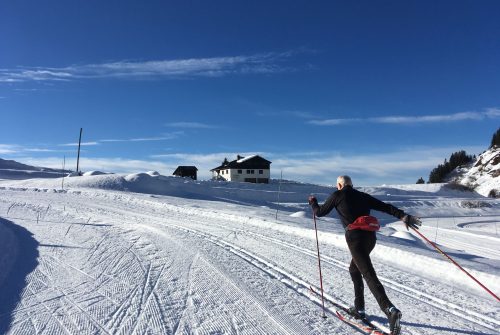 Nordic ski lessons - GB Nordique
