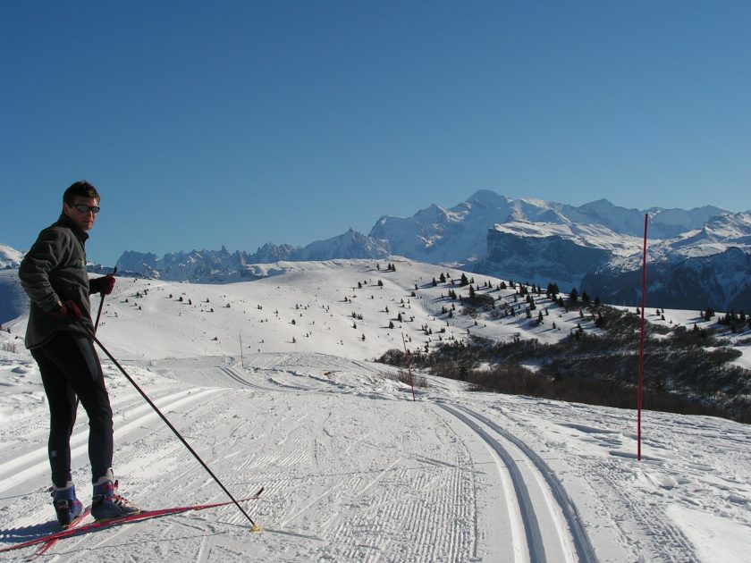 © Cross-country skiing Joux Plane - Haut Giffre area - Office de tourisme de Samoëns