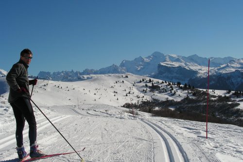 Cross-country skiing Joux Plane - Haut Giffre area