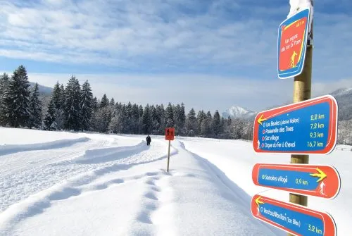 Ski de fond secteur vallée - Haut Giffre