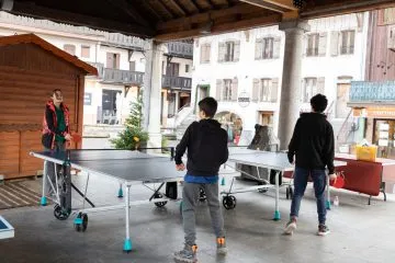 © Ping-Pong en libre service : smashs et fun garantis ! - OT Samoëns