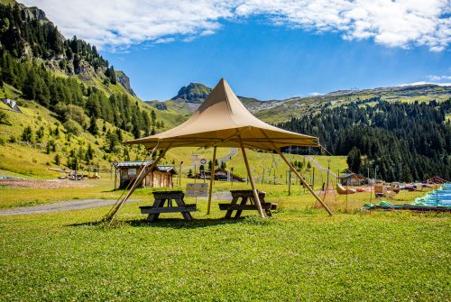 Flaine Forêt picnic area