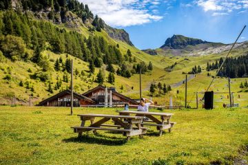 © Flaine Forêt picnic area - OT Flaine-Candice Genard