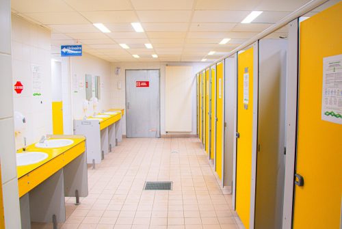 Public toilets - Grandes Platières cable car arrival station