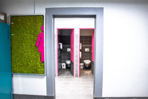 Public toilets - Grandes Platières cable car arrival station