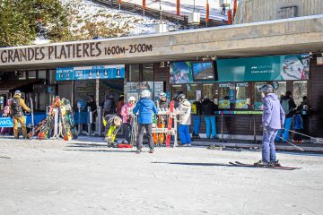 © Grandes Platières cable car (DMC) ticket offices - OT Flaine-Candice Genard