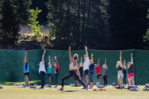 Adult yoga