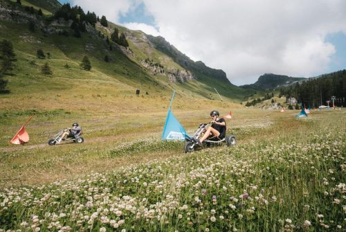 Mountain Kart en été