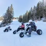 © Mountain Kart in winter_Flaine - Grand Massif Domaines Skiables