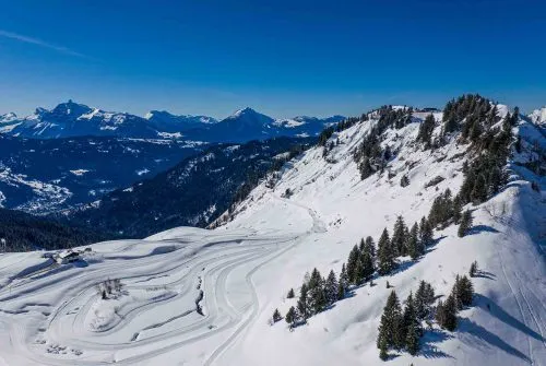 Piste verte : Ilot du lac