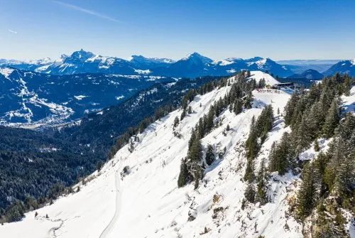 Piste bleue : Petite boucle du Croz