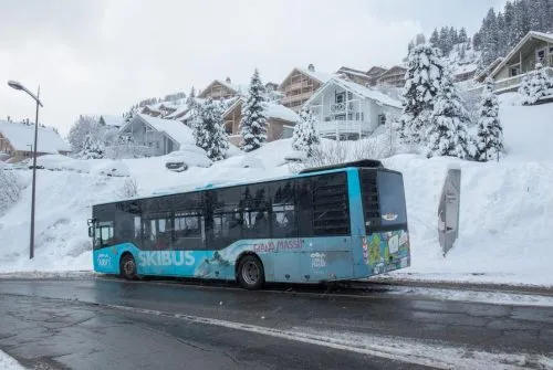Shuttle bus stop - 3 Le Hameau