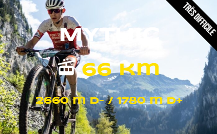 La Mythic - 66km - Mountain bike trail