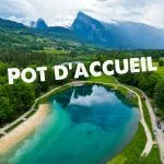 Pot d'accueil au Lac Bleu_Morillon