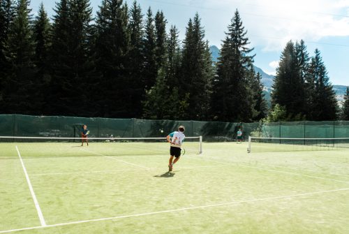 Terrains de tennis