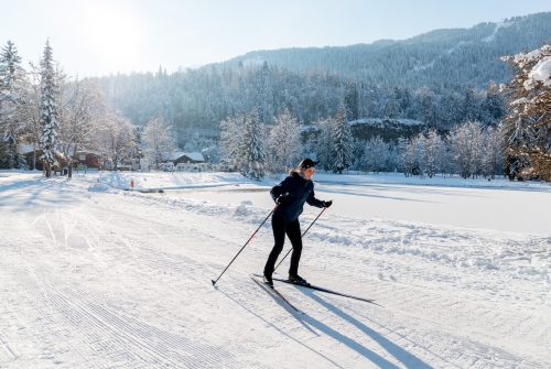 Piste de liaison Sixt-Fer-à-Cheval/Molliet
