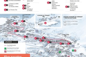 © Arrêt Navette - 7 Galerie marchande Flaine Forêt_Flaine - Syndicat intercommunal de flaine