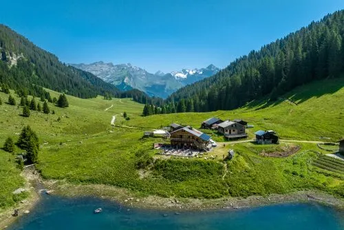Itinéraire pédestre : lac de Gers depuis Samoëns Village