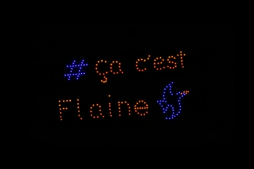 © Spectacle de drones lumineux_Flaine - OT Flaine - Noémie Ladrix