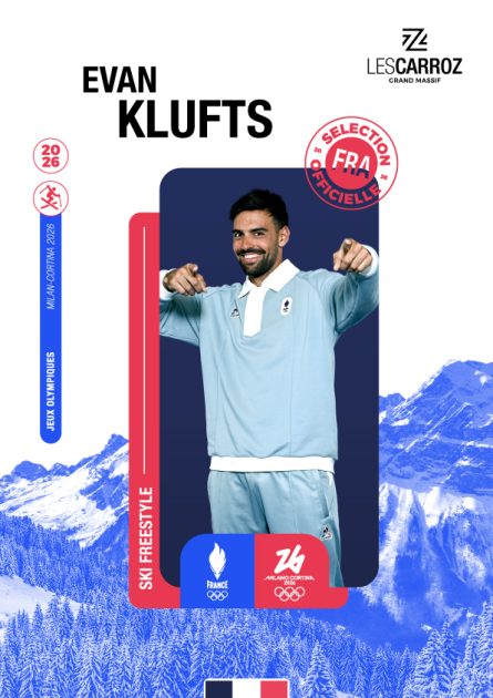 Rediffusion épreuve olympique Evan Klufts_Les Carroz-d'Arâches