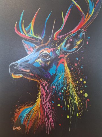 © Exposition de peinture de Peggy Leclaire_Morillon - Peggy Leclaire