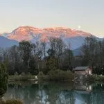 © Vue de la terrasse  - Libre de droit 