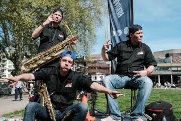 Furax street Band en concert live_Les Carroz-d'Arâches