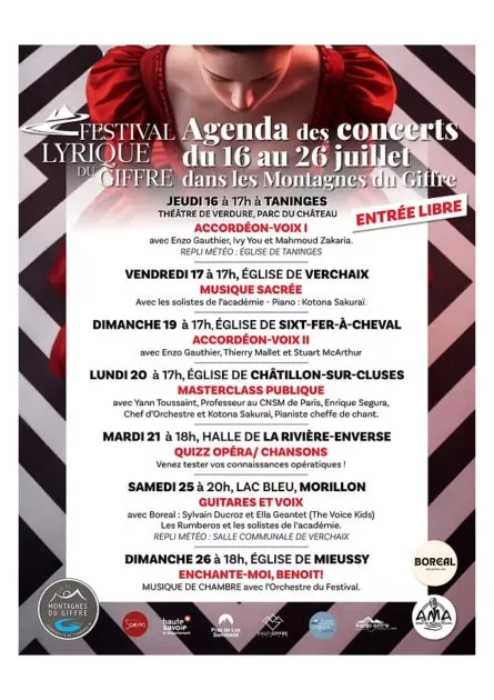 © Festival lyrique du Giffre : Musique sacrée_Verchaix - festival lyrique de Samoëns