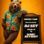 Dj set avec Marc Beyeart au Grizzly_Les Carroz-d'Arâches