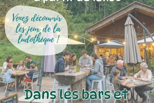 Apéro Jeux dans les bistrots/restos de Sixt.
