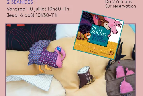 Histoires à croquer : Petit beignet rond et doré (tapis à histoire)