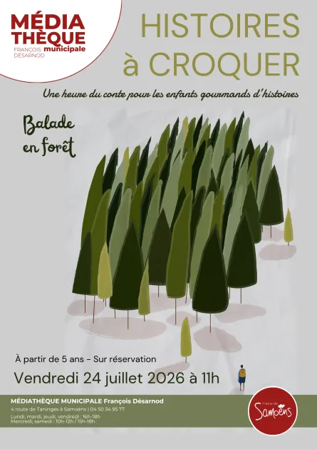 © Histoires à croquer : Balade en forêt_Samoëns - Commune de Samoëns