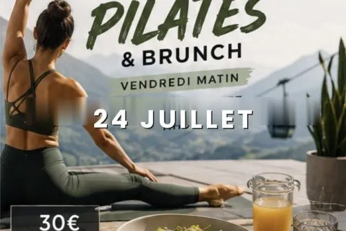 Cours de pilate au restaurant le K