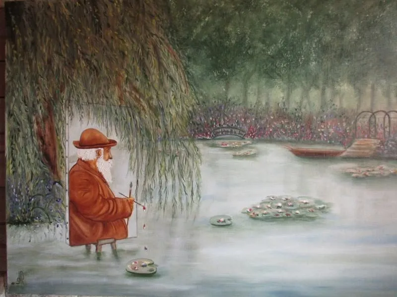 © Exposition de peinture de Laurette Reviron_Morillon - Laurette Reviron