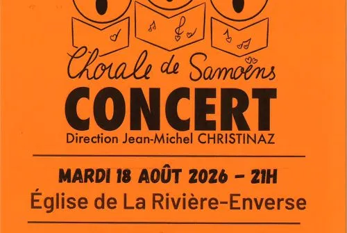 Concert by the Samoëns Choir