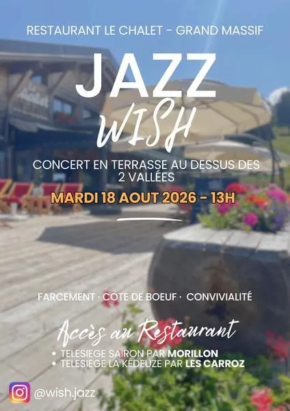 © Concert Jazz Wish_Morillon - Le Chalet
