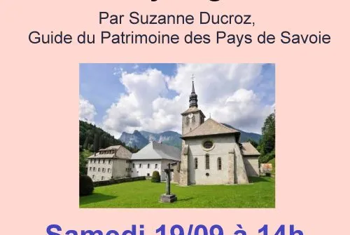Journée européenne du patrimoine : visite guidée de l'abbaye de Sixt-Fer-à-Cheval
