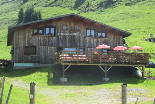 Itinéraire pédestre : le col et le refuge de la Golèse