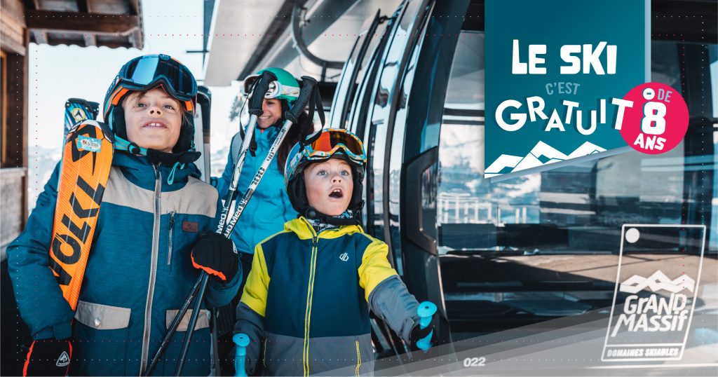 Forfait ski gratuit enfant